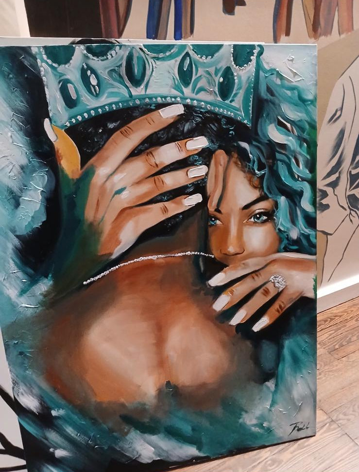 Custom Hand-Painted Portrait