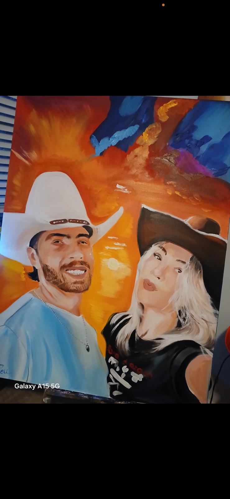 Custom Hand-Painted Portrait