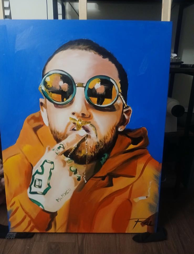 Custom Hand-Painted Portrait