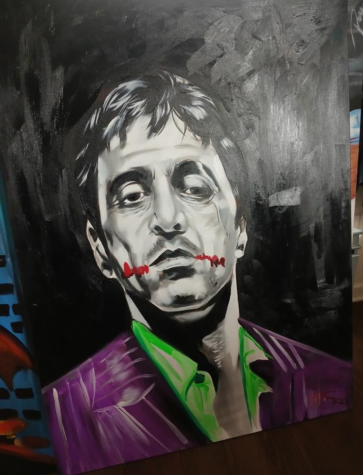 Custom Hand-Painted Portrait