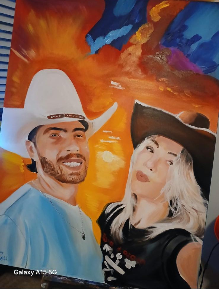 Custom Hand-Painted Portrait